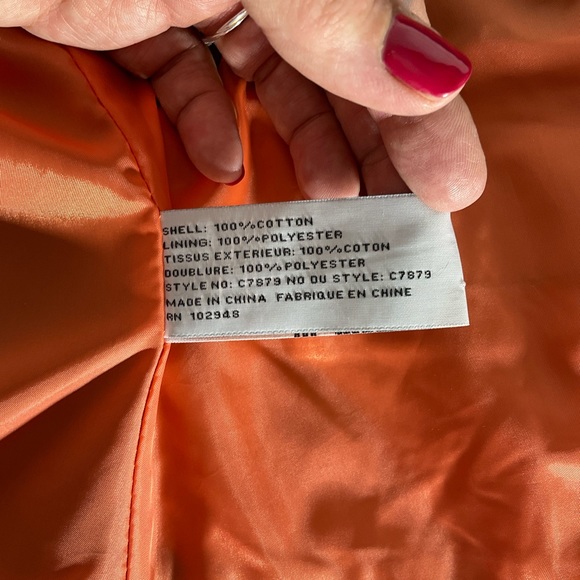 Tulle Blazer Button Up V-Neck Styling Long Sleeve Pockets Blue Pockets Size SM - Picture 14 of 14